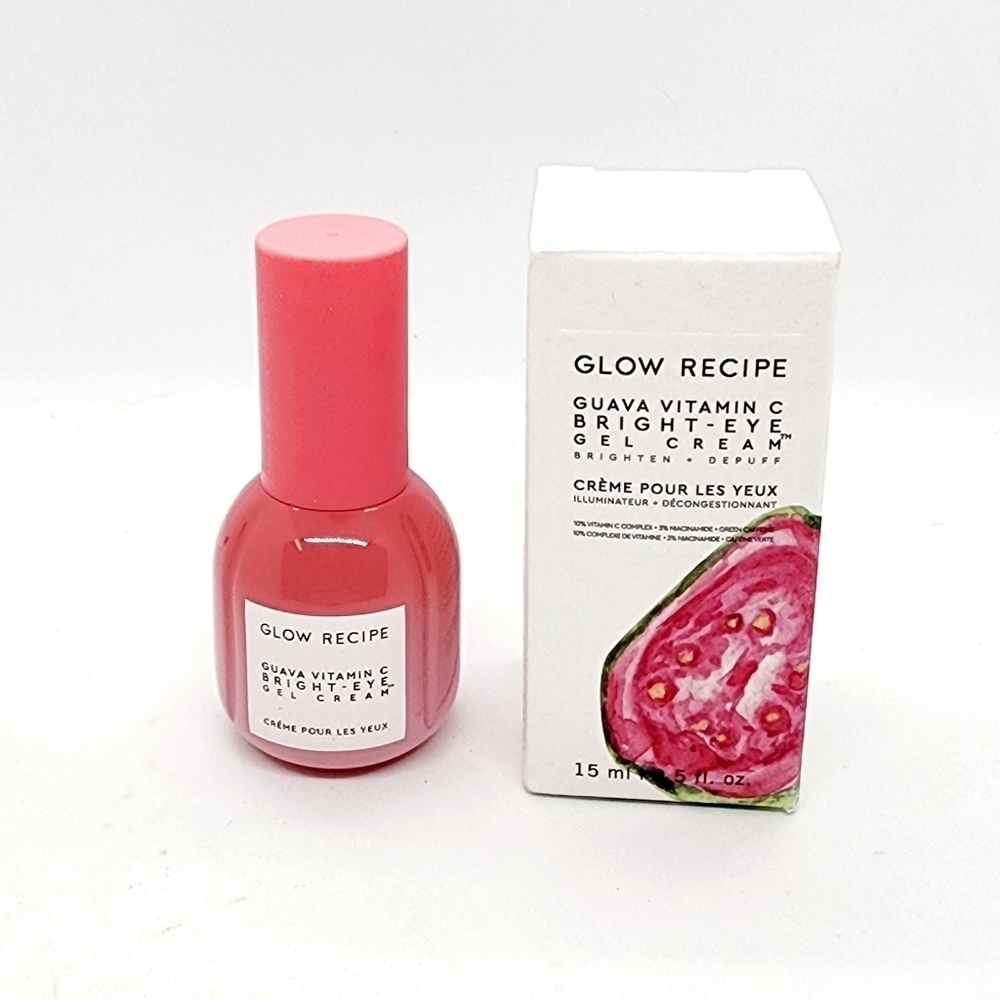 Glow Recipe Guava Vitamin C Bright Eye Gel Cream 15ml - Picture 2 of 5